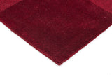 Wool Hand Loomed Rug - Box Red