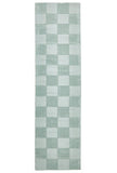 Wool Hand Loomed Rug - Box Seafoam