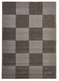 Wool Hand Loomed Rug - Box Smoke