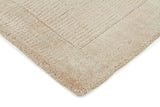 Cut and Loop Pile Rug Bone