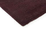 Cut and Loop Pile Rug Purple