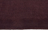 Cut and Loop Pile Rug Purple