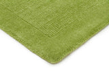 Cut and Loop Pile Rug Green