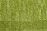 Cut and Loop Pile Rug Green