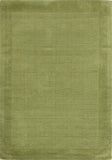 Cut and Loop Pile Rug Green