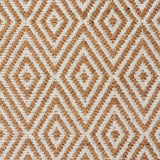 Modern Flatweave Diamond Design Beige Rug