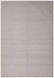 Modern Flatweave Diamond Design Grey Rug