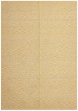 Modern Flatweave Diamond Design Yellow Rug