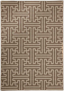 Seville Geo Natural Oudoor Rug