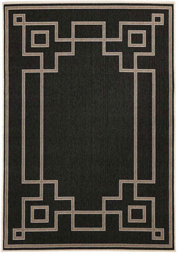 Shanghai Charcoal Outdoor Rug