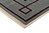 Shanghai Teal Outdoor Rug