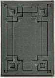 Shanghai Teal Outdoor Rug