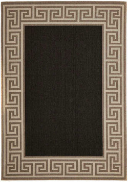 Adonis Charcoal Outdoor Rug