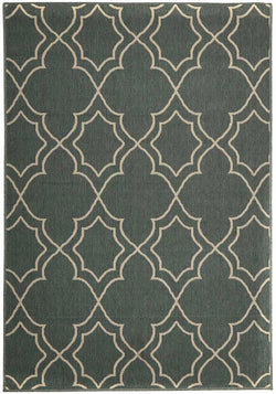 Casablanca Teal Outdoor Rug