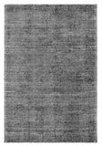 Black Cotton Rayon Rug