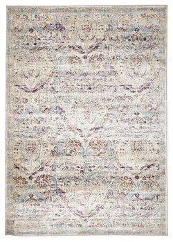 Limerick Stunning Designer Rug Silver Blue