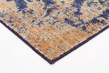 Venice Stunning Designer Rug Ivory Blue