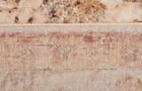 Tuskany Stunning Designer Rug Ivory Rust