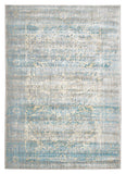 Mist Stunning Designer Rug Silver Blue