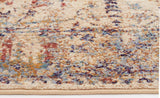 Sanremo Stunning Designer Rug Ivory Blue