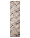 Riverside Jagged Aubergine Rug