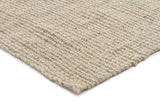 Chunky Natural Fiber Barker Platinum Rug