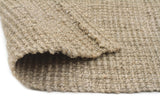 Chunky Natural Fiber Barker Silver Rug