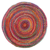 Chandra Braided Cotton Rug Multi