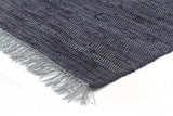 Mina Stunning Cotton Rug Navy