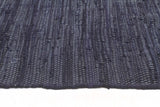 Mina Stunning Cotton Rug Navy