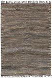 Bondi Leather and Jute Rug Natural Nude Pink