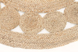 Natural Daisy Jute Rug