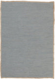 Reno Cotton and Jute Rug Blue