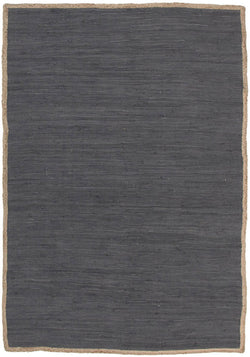 Reno Cotton and Jute Rug Charcoal