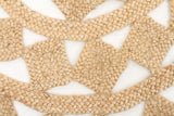 Round Jute Natural Tessellate Rug