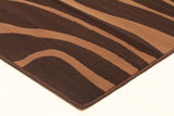 Modern Sand Dune Pattern Rug Brown Beige