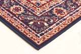 Traditional Medallion Rug Blue