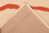 New Stripe Rug Cream Beige Brown