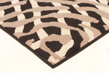 Modern Ripples Rug - Black