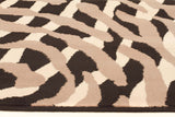 Modern Ripples Rug - Black