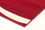 Modern Dunes Rug Red