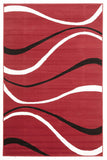 Modern Dunes Rug Red