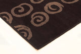 Pebble Pathway Rug Black