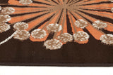 Dandelion Buds Rug Brown