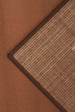 Geometrical Border Rug Beige Brown