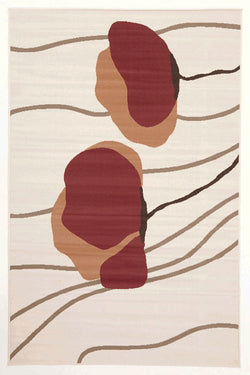 Poppies Modern Beige Rug