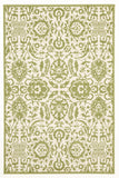 Funky Lace Design Rug Lime