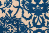 Funky Lace Design Rug Blue