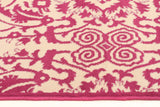 Funky Lace Design Rug Pink