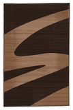 Swish Modern Rug Brown